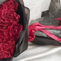 دسته گل پارچه ای ۴۵ عددی|گل مصنوعی|تهران, کیانشهر|دیوار