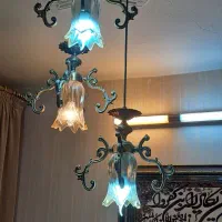 لوستر سه شاخه|لوستر و چراغ آویز|اصفهان, مولوی|دیوار