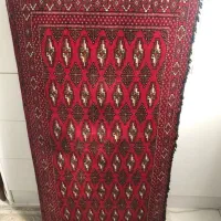 یک جفت پشتی ترکمن دستبافت|پشتی|لواسان, |دیوار