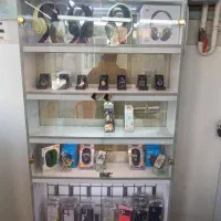 چهار عدد ویترین طبقه دار شیشه ای