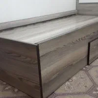 تخت خواب یک نفره جنس mdf|تخت و سرویس خواب|رشت, رودباری|دیوار