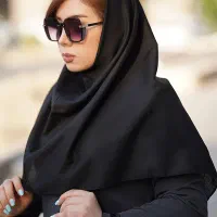 مقنعه ساده و کراواتی