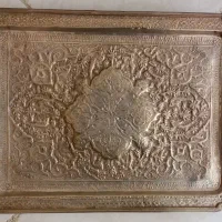 سینی قدیمی و کلکسیونی نقره نما