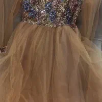 پیراهن مجلسی دخترانه عروسکی شیک|لباس|بناب, |دیوار