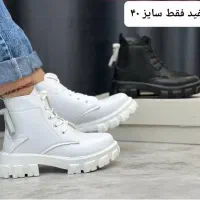 نیم بوت زنانه سایز ۳۹ و ۴۰|کیف، کفش، کمربند|شاهین‌شهر, مسکن مهر|دیوار