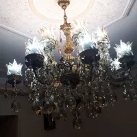 لوستر برنجی ۱۶ شاخه مجلسی شیک