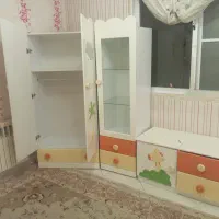 سرویس خواب و کمد کودک و نوجوان|تخت و صندلی بچه|تهران, قلهک|دیوار