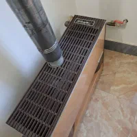 بخاری گازی سوپرکالر ایتالیا|بخاری، هیتر، شومینه|آمل, |دیوار