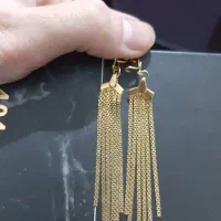 گوشوار و سکه نیم