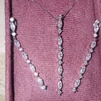 نیم ست نقره شیک  استفاده نشده