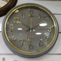 ساعت دیواری بی صدا ۵۵ سانتی با یکسال گارانتی|ساعت دیواری و تزئینی|قم, ارم|دیوار