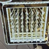 لوسترهای کریستالی وارداتی|لوستر و چراغ آویز|یزد, |دیوار