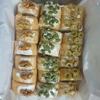 انواع ساندویج لقمه خونگی ویژه عیدغدیرالویه مرغ....