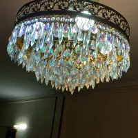 لوستر کریستال سه تا