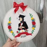 دیوارکوب گلدوزی