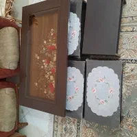 میز جلو مبلی و۴ عسلی