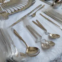 سرویس قاشق چنگال mgs اصل ۱۲۵ پارچه
