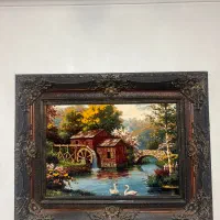 تابلو فرش زیبا|تابلو فرش|رشت, جانبازان|دیوار