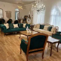 مبل کویین فرانسوی ناهار خوری استیل کلاسیک|مبلمان خانگی و میز عسلی|رباط‌کریم, وهن آباد|دیوار
