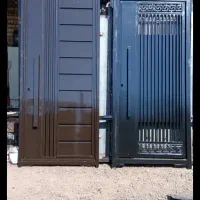 درب یک لنگه5131212تک نفررو عابررو ورودی حیاط065565|مصالح و تجهیزات ساختمان|آفتاب, |دیوار