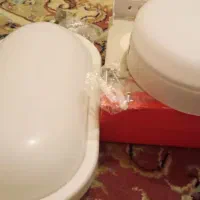 دوعدد دیوار کوب برقی گرد وبیضی شکل