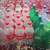 شیشه نوشابه و لیموناد ۱/۵لیتری در دار ۲۷ عدد