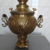 یک عددسماوربرنجی|سماور، چای‌ساز، قهوه‌ساز|نیشابور, مبارکه|دیوار