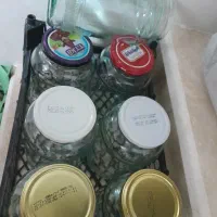 شیشه ۲کیلویی|ظروف نگهدارنده، پلاستیکی، یکبارمصرف|مشکیندشت, |دیوار