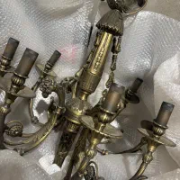 لوستر برنز ۸ شعله