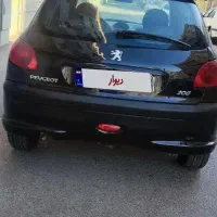 206 tu3 مشکی|خودرو سواری و وانت|شیراز, شهرک فرهنگیان|دیوار