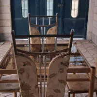 میز ناهار خوری چهار نفره|میز و صندلی غذاخوری|ملایر, |دیوار