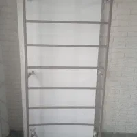 تخته خواب فلزی با تخته ام دی اف گلاسه|تخت و سرویس خواب|چالوس, |دیوار