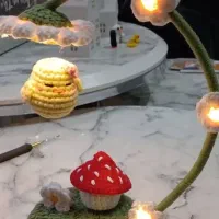 چراغ مطالعه بافتنی