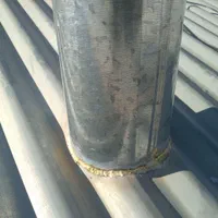 جوشکاری وآببندی لوله بخاری وکانال درسقف شیروانی