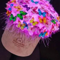 کادو تولد سالگرد ماهگرد دسته گل پروانه چراغی