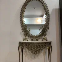 آیینه و شمعدان برنج