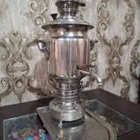 سماور و آفتابه مسی آنتیک