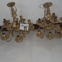 لوستر برنجی 12 شاخه|لوستر و چراغ آویز|تهران, تجریش|دیوار