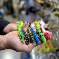 طعمه دم خروسی ۱۵ سانت مخصوص اردک ماهی|ماهیگیری|تبریز, |دیوار