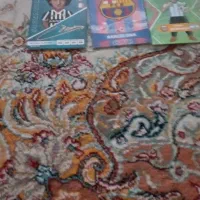 فرش ۶متری بسیار زیبا زمینه کرم