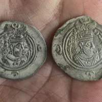 دو عدد سکه نقره اصالت دار|کلکسیون سکه، تمبر، اسکناس|اصفهان, پروین|دیوار