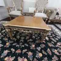 میز عسلی بزرگ چوب گردو