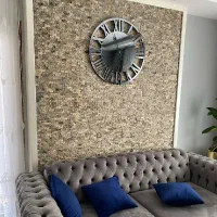 ساعت دیواری آینه ای لوکس هایکو گرد|ساعت دیواری و تزئینی|شیراز, شریفآباد|دیوار