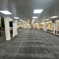 انواع خدمات نصب موکت چمن مصنوعی فنس نرده ای