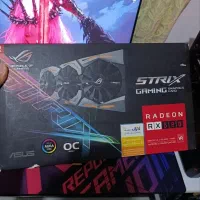 کارت گرافیک RX580 Asus ROG + باندل ریزر