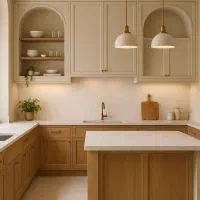 کابینت آشپزخانه ممبران و هایگلاس