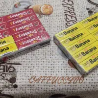 2 بسته آدامس موزی و توت فرنگی اورجینال