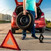 پنچرگیری سیار تایر خودرو در محل ،بصورت شبانه روزی