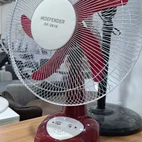 پنکه شارژی عالی چراغ دار چرخشی