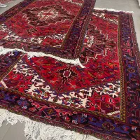 فرش دستباف (بساک) جفت ۶ متری مهربان ضخیم|فرش|مشکین‌دشت, |دیوار